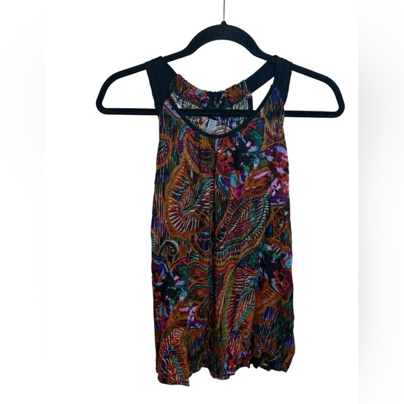 Nwt Cable & Gauge Colorful Tropical Floral Sleeveless Top - Picture 1 of 5
